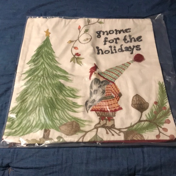 Pottery Barn Gnome pillow cover 20” x 20”